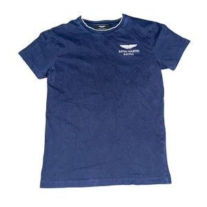 Aston Martin Racing by Hackett: Women’s Small: Navy Blue Ringer: Luxury Car